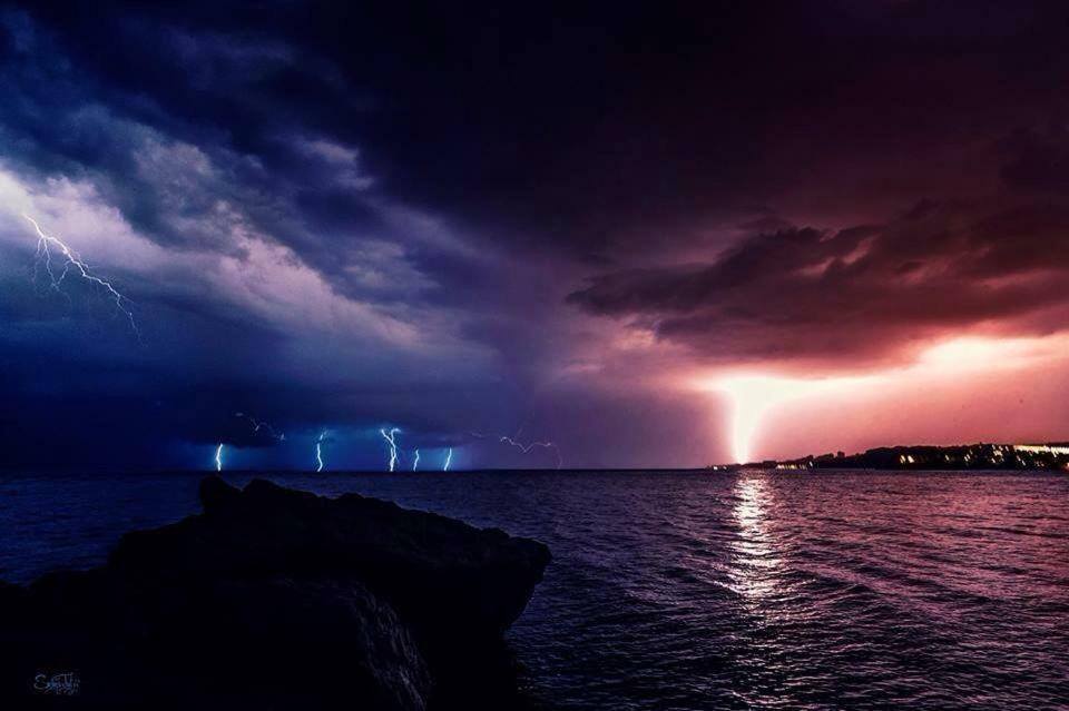 Villa Luka Brela Bagian luar foto