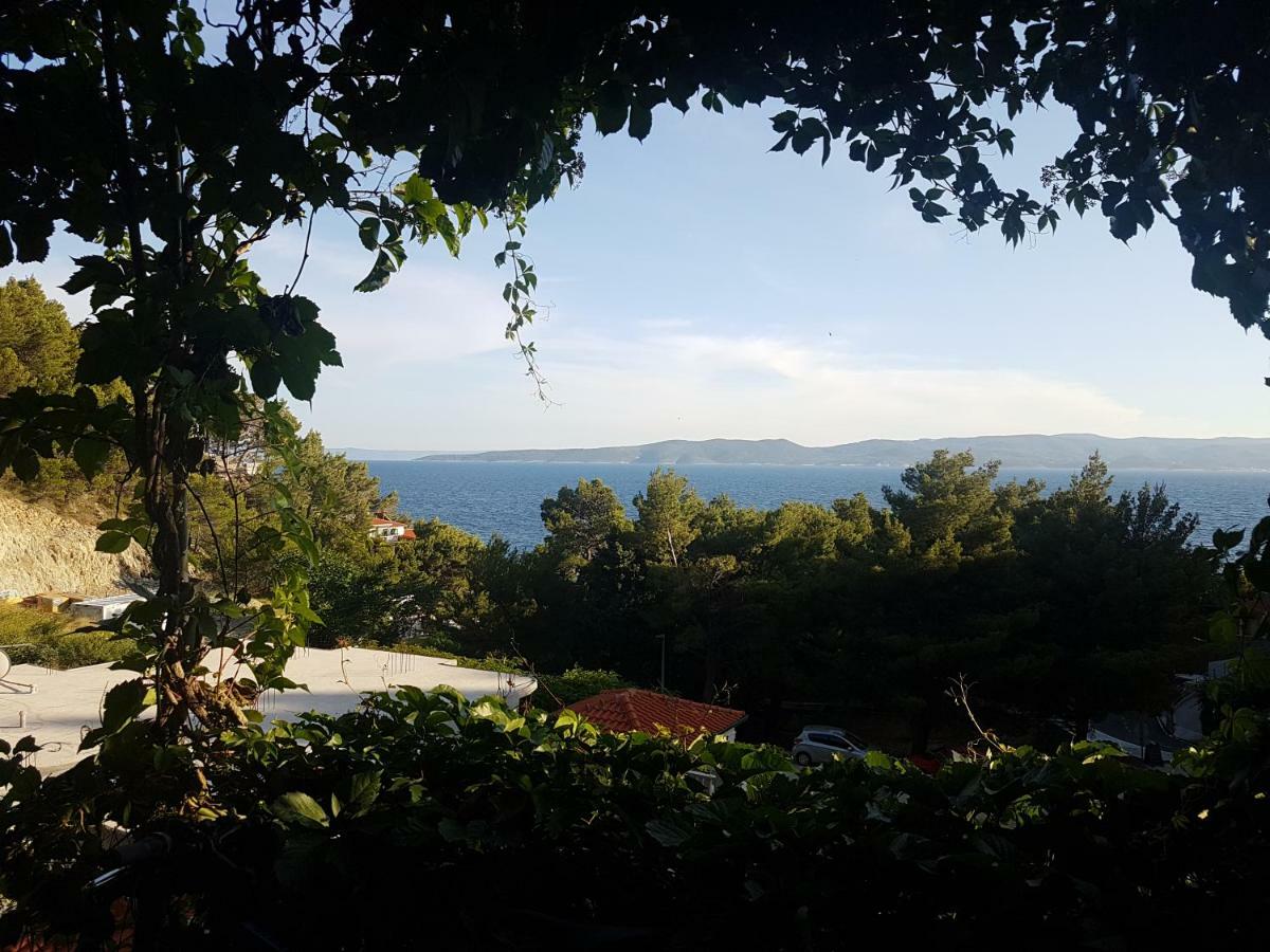 Villa Luka Brela Bagian luar foto