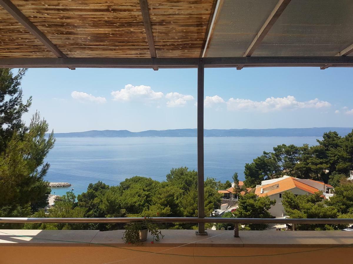 Villa Luka Brela Bagian luar foto