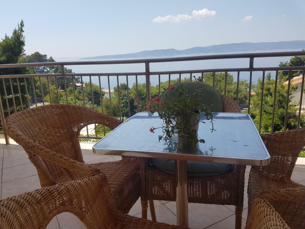 Villa Luka Brela Bagian luar foto